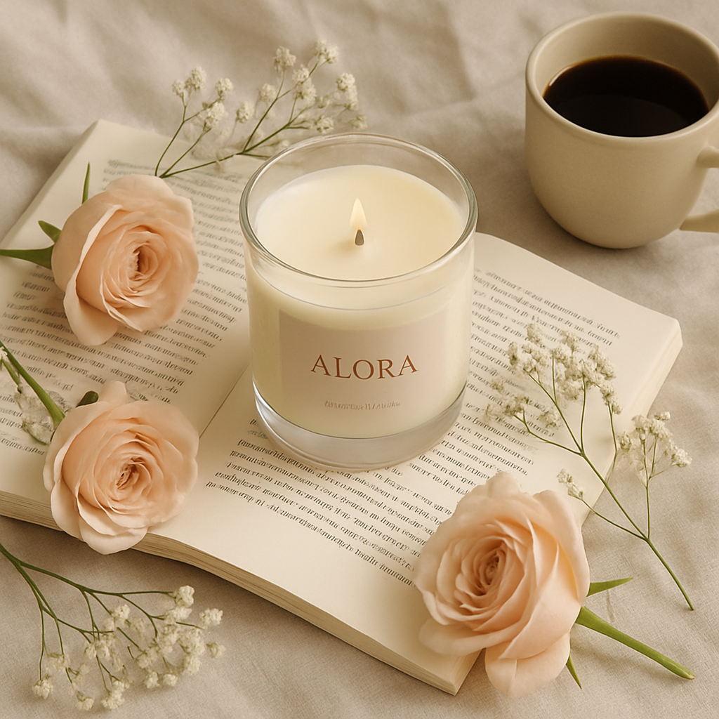 Alora Candle Making Process